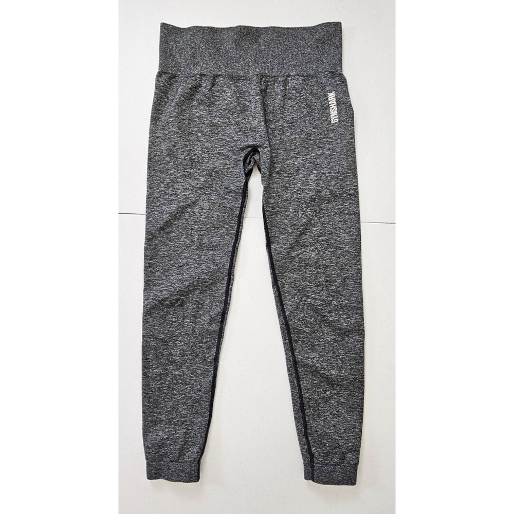 Gymshark Womens Adapt Leggings Heather Gray Activewear Athletic See Measurements